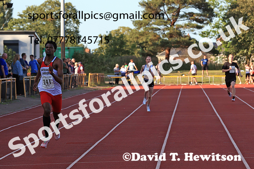 200 metres, 2025 NEGP No 4, Monkton. Photo: David T. Hewitson/Sports for All Pics